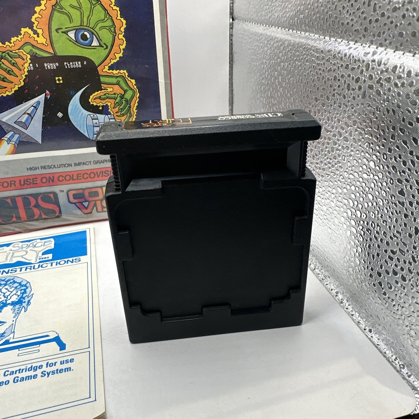 Space Fury • ColecoVision Game + Manual In Box (1983) Boxed