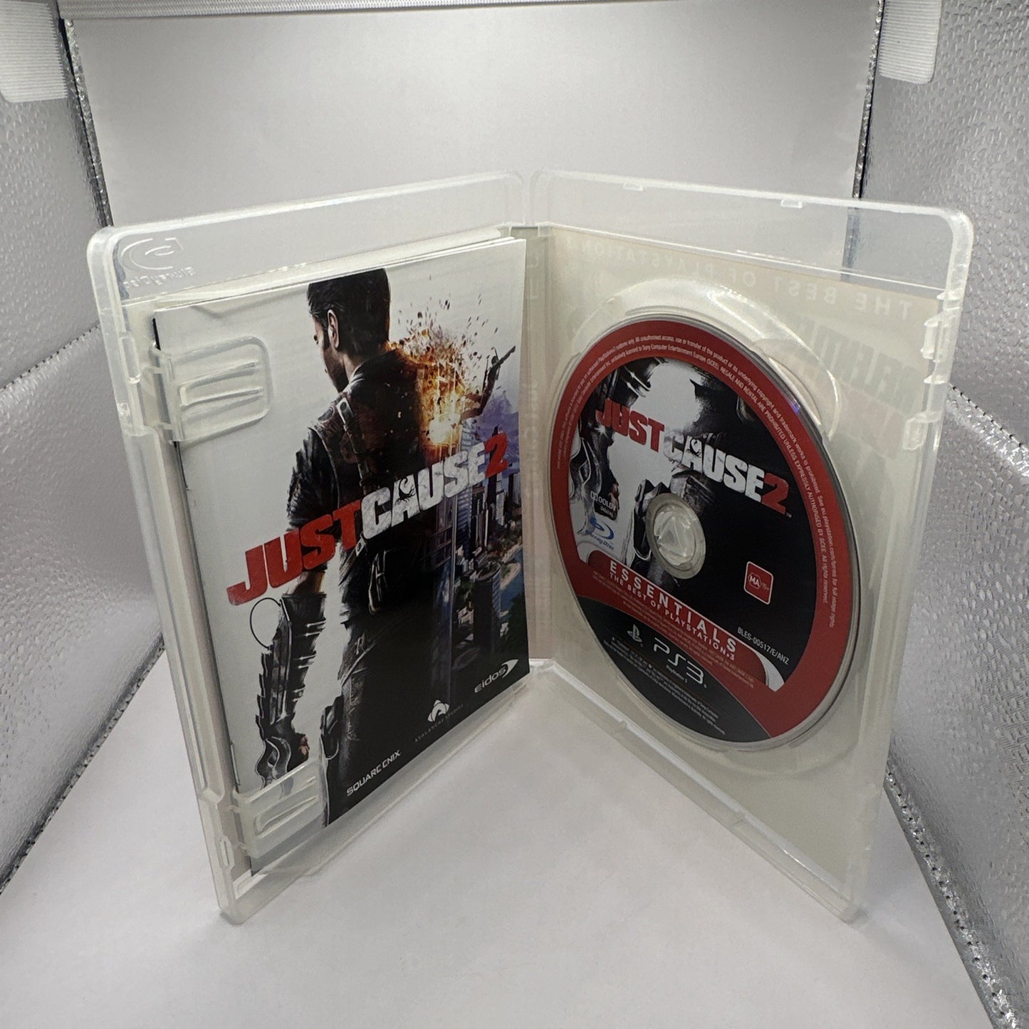 JUST CAUSE 2 • PlayStation 3 PS3 Game + Manual (2010) AUS • Complete CIB • Eidos