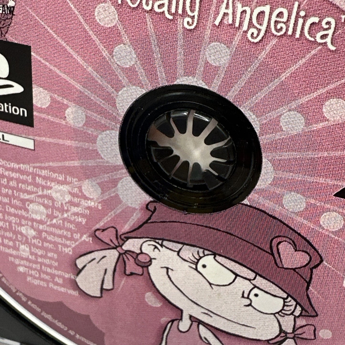 Rugrats: Totally Angelica • Playstation 1 PS1 + Manual (2001) PAL Complete • THQ