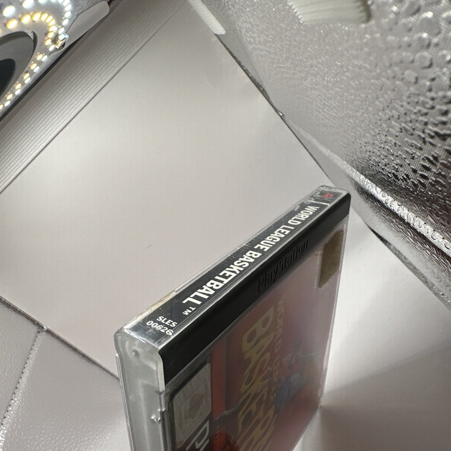 World League Basketball • Sony PS1 Playstation 1 Game + Manual (1998) PAL