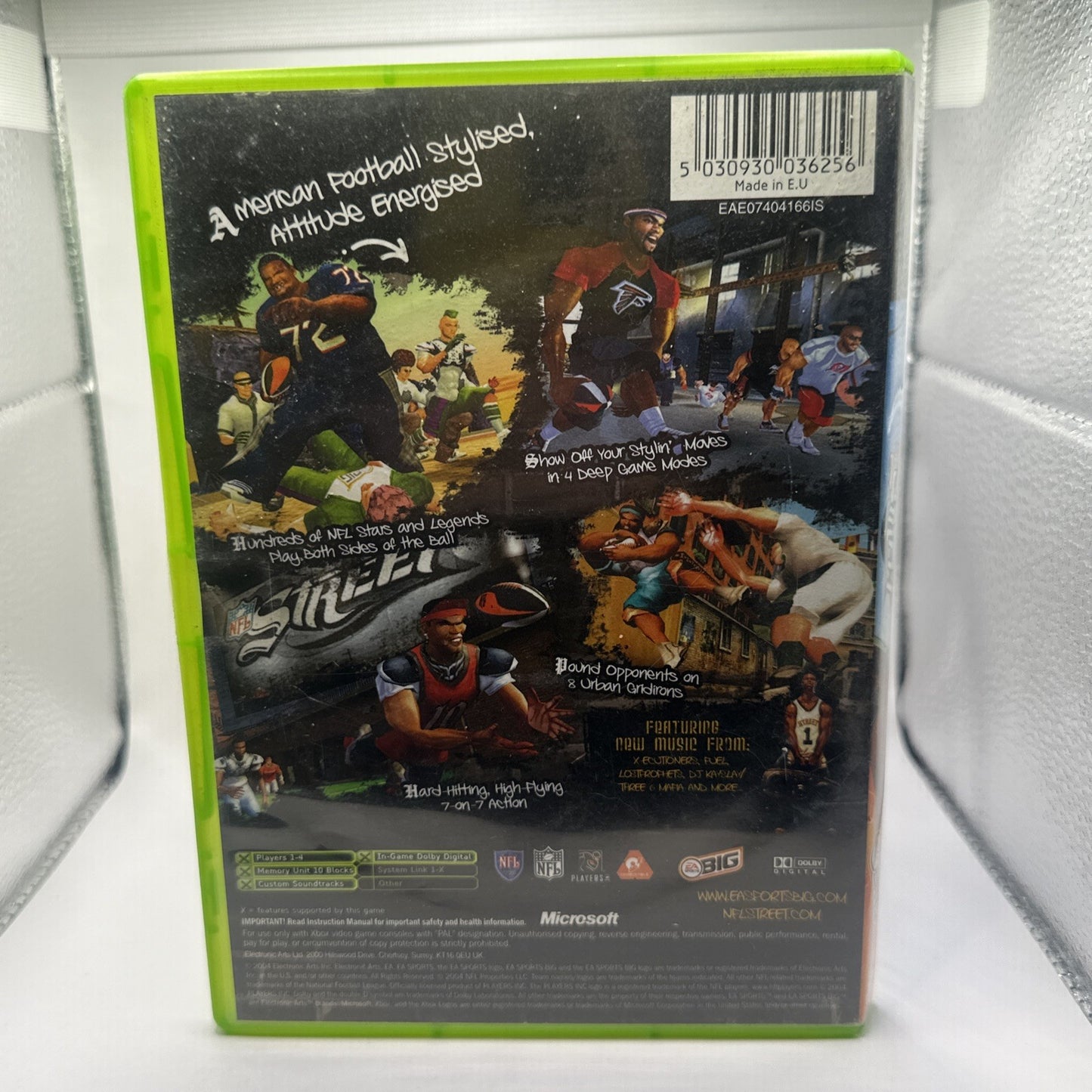 NFL Street • Xbox Original Game + Manual (2004) PAL Complete • American Football