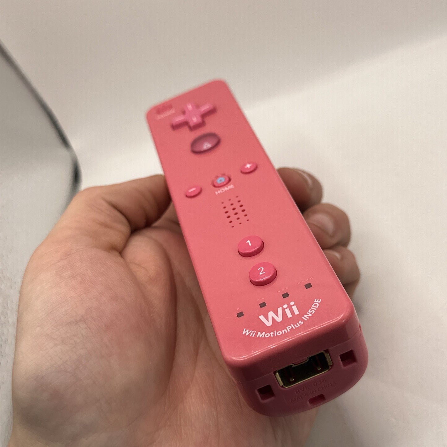 Nintendo Pink Wii Motion Plus Remote Controller • RVL-036 • Authentic • TESTED