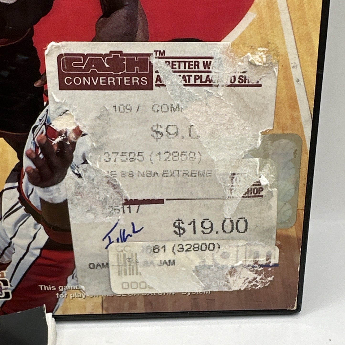 NBA Jam Extreme • Sega Saturn Game + Manual PAL (1996) Complete CIB • EX-RENTAL