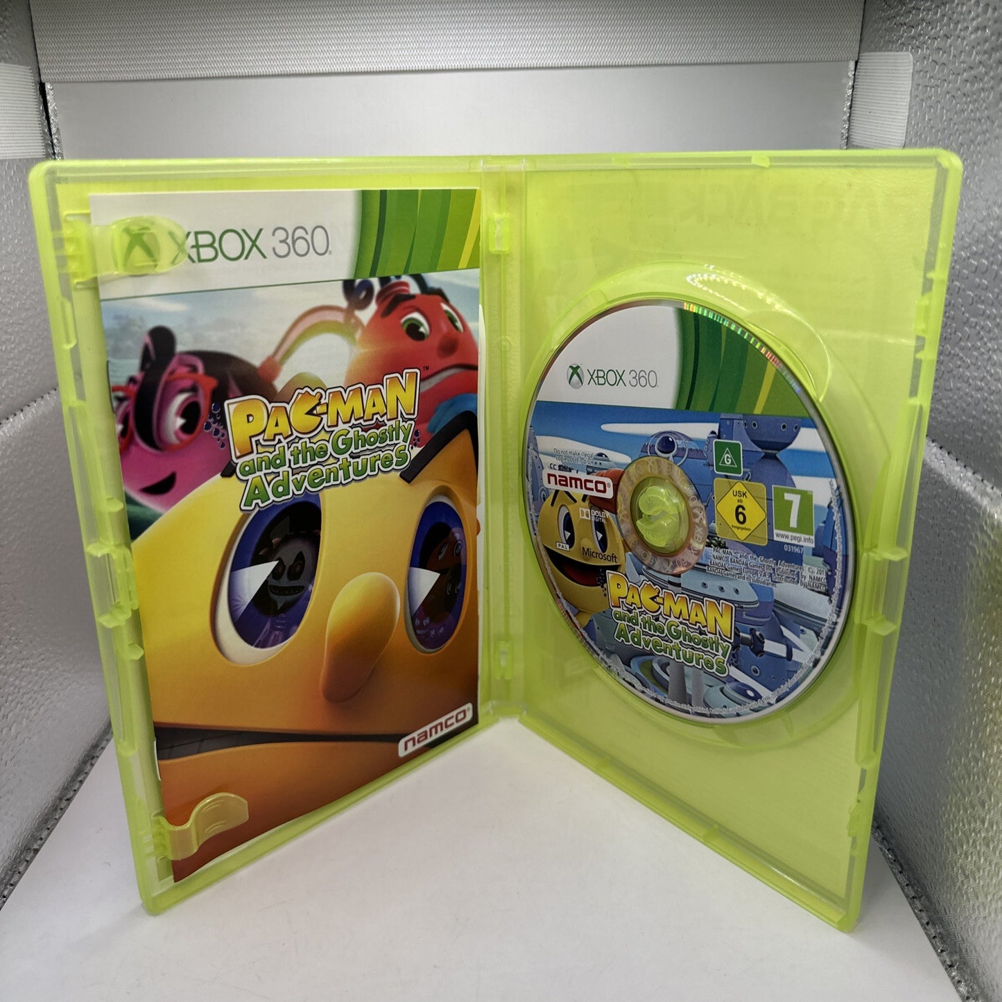 Pac-Man And The Ghostly Adventures • Xbox 360 + Manual (2013) AUS PAL Complete
