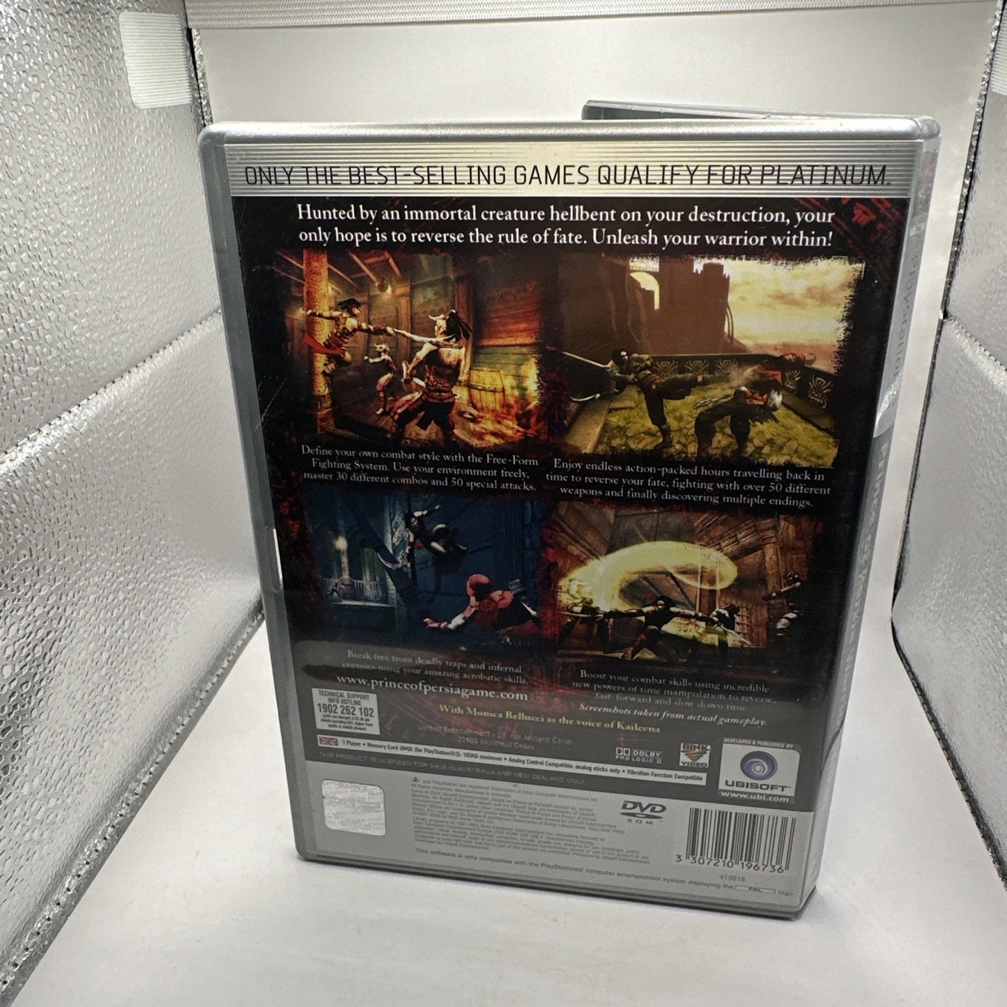 Prince Of Persia: Warrior Within • PlayStation 2 PS2 Game + Manual 2004 PAL AUS