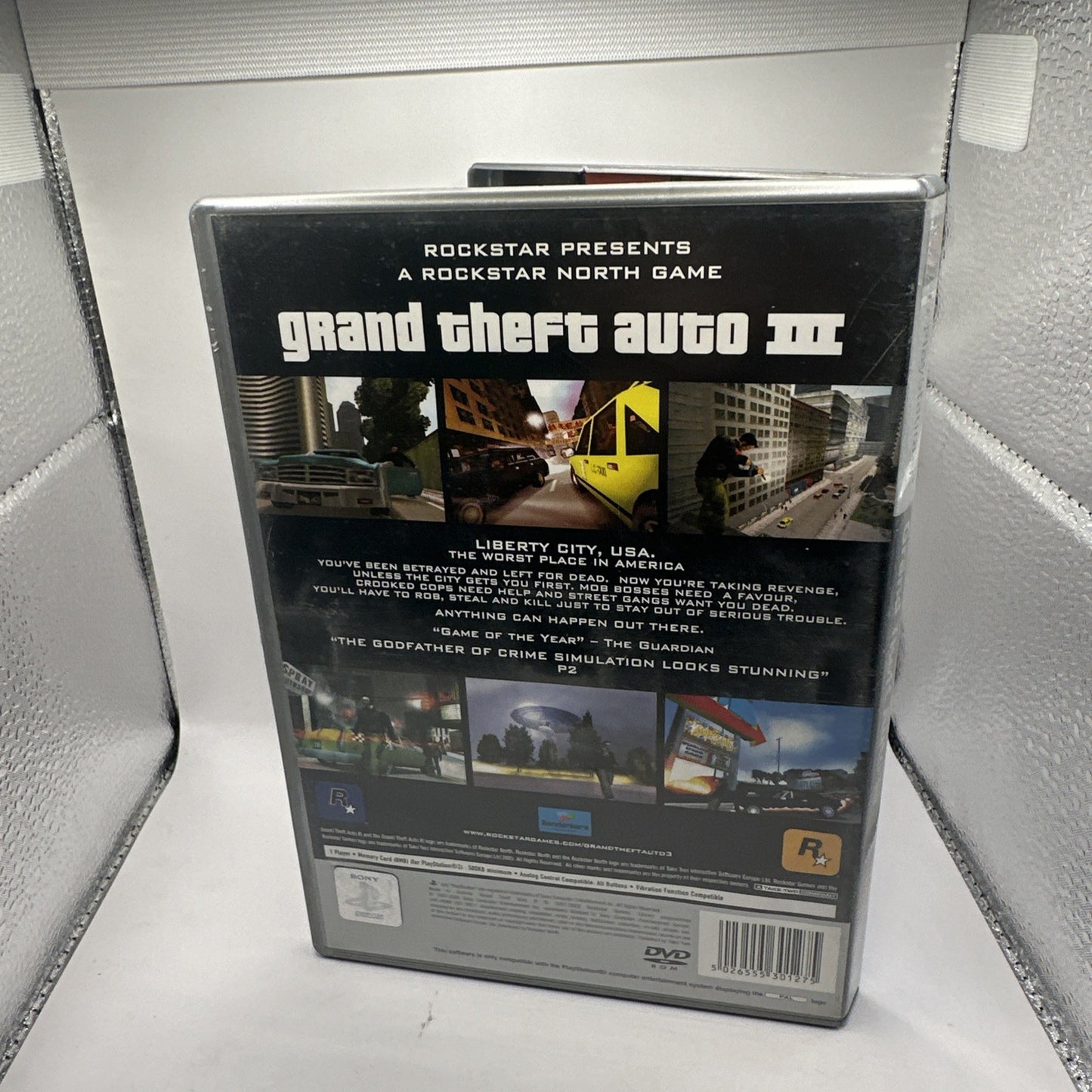 Grand Theft Auto III • PlayStation 2 PS2 + Manual (2001) PAL AUS Complete GTA 3