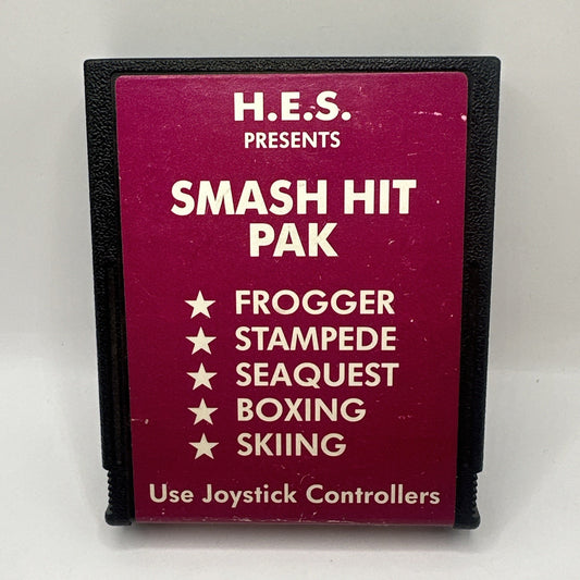HES Smash Hits Pak • Atari 2600 Game Cartridge Only • H.E.S. #3