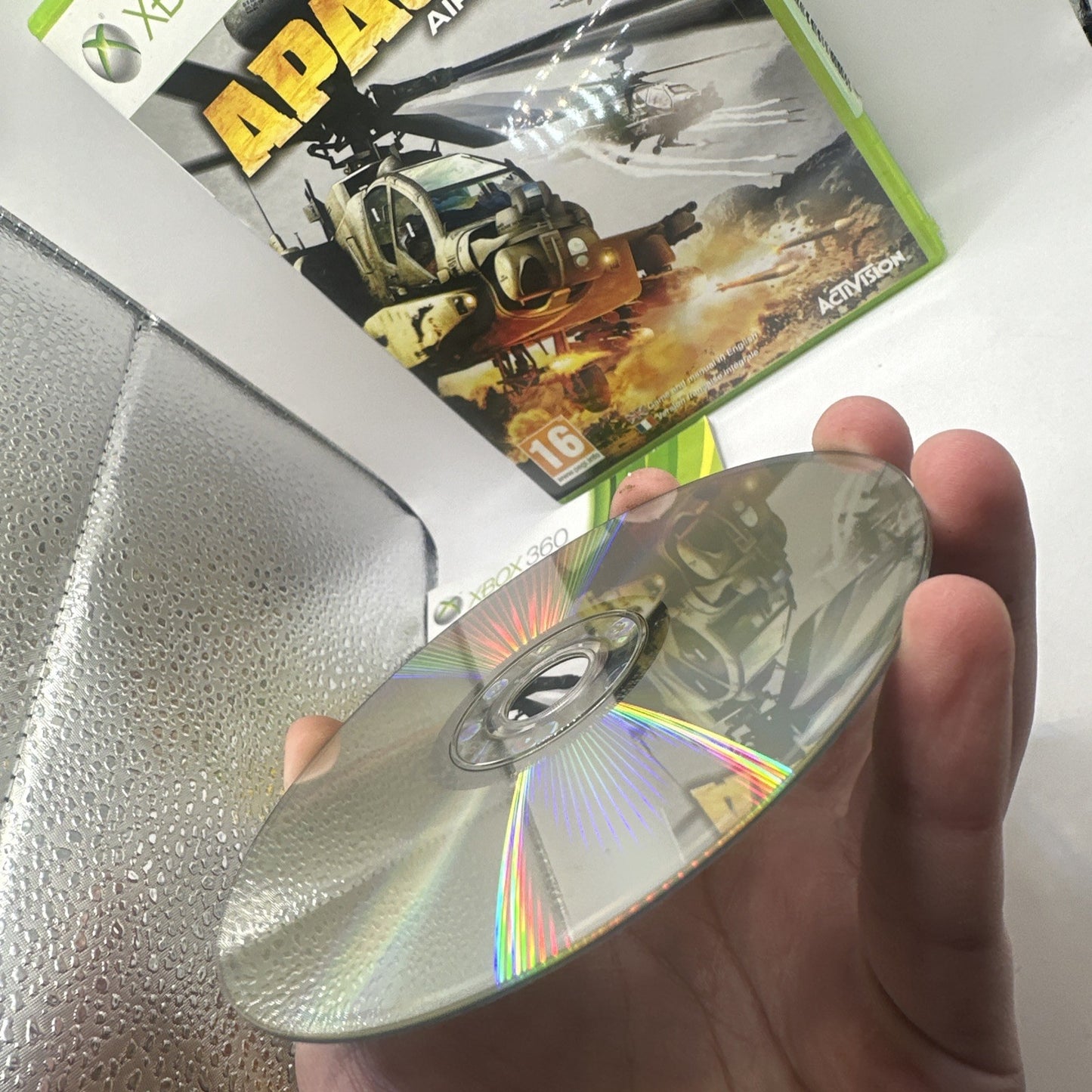 Apache: Air Assault • Xbox 360 Game + Manual (2010) PAL • Compelte • Helicopter