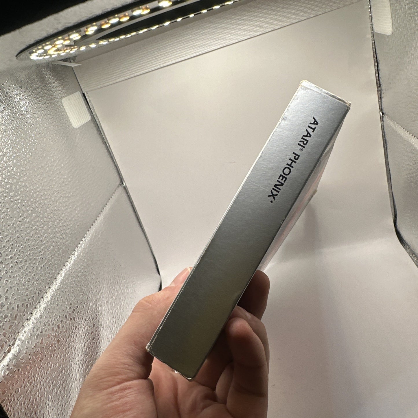 Phoenix • Atari 2600 Game + Manual (1982) Complete Boxed • Silver Box