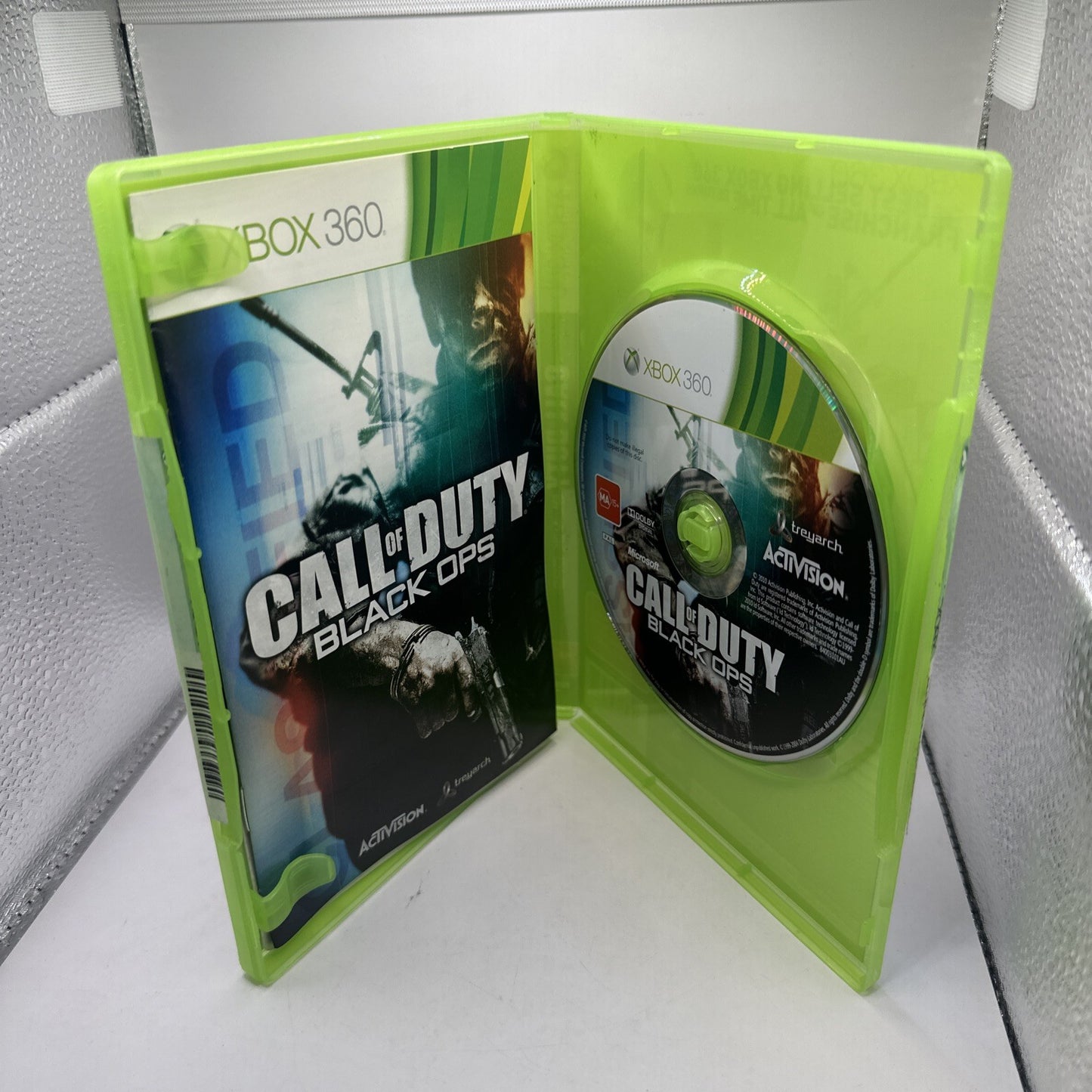 Call Of Duty: Black Ops • Xbox 360 Game + Manual (2010) AUS PAL • Complete • COD