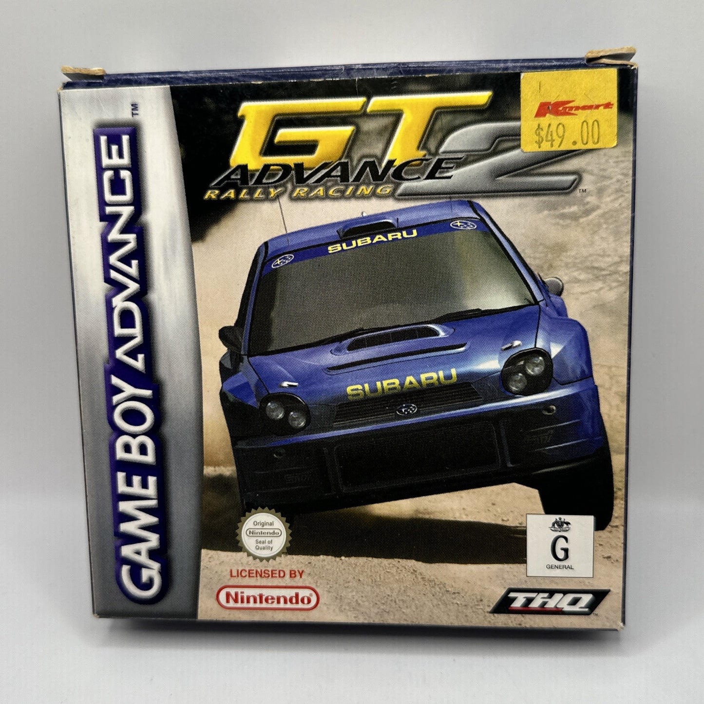 GT Advance 2: Rally Racing • Game Boy Advance GBA (2002) THQ Boxed Complete AUS