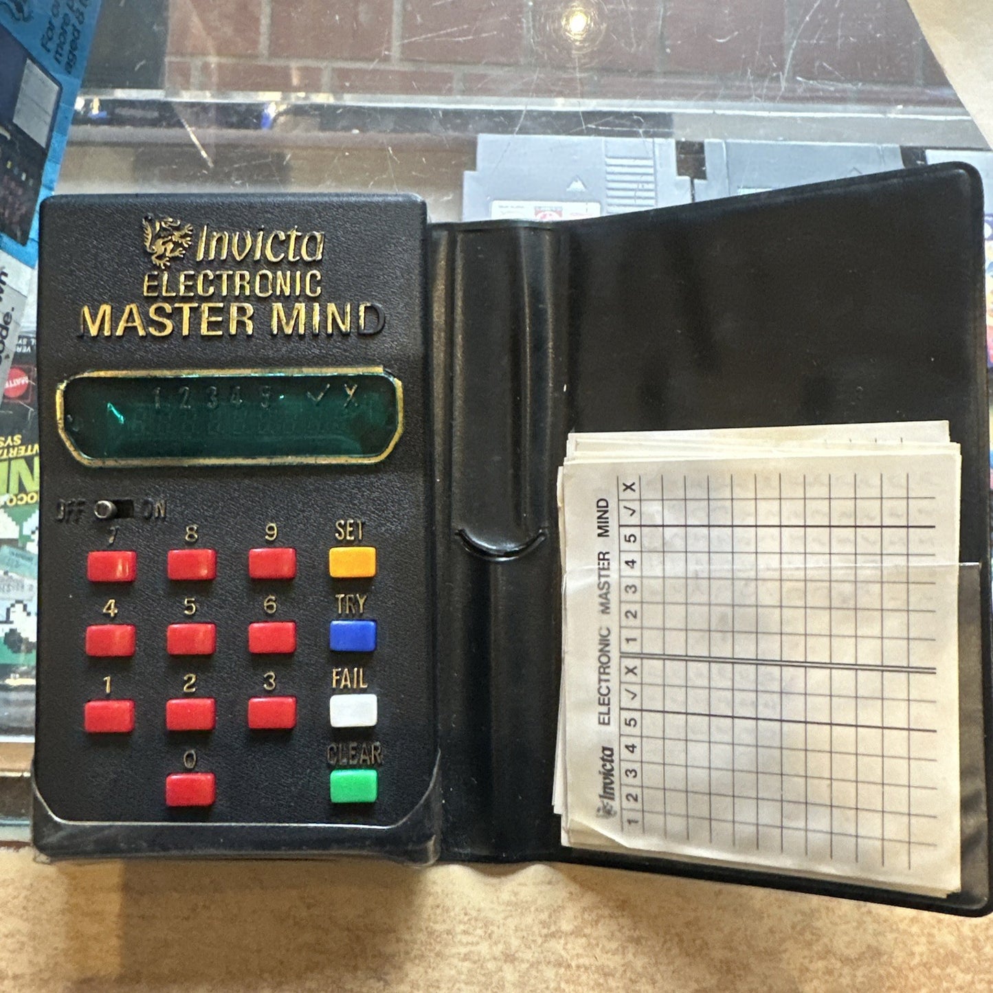 Number Electronic Master By Mind Invicta Games / Kenbrite (1977) TESTED/WORKING!