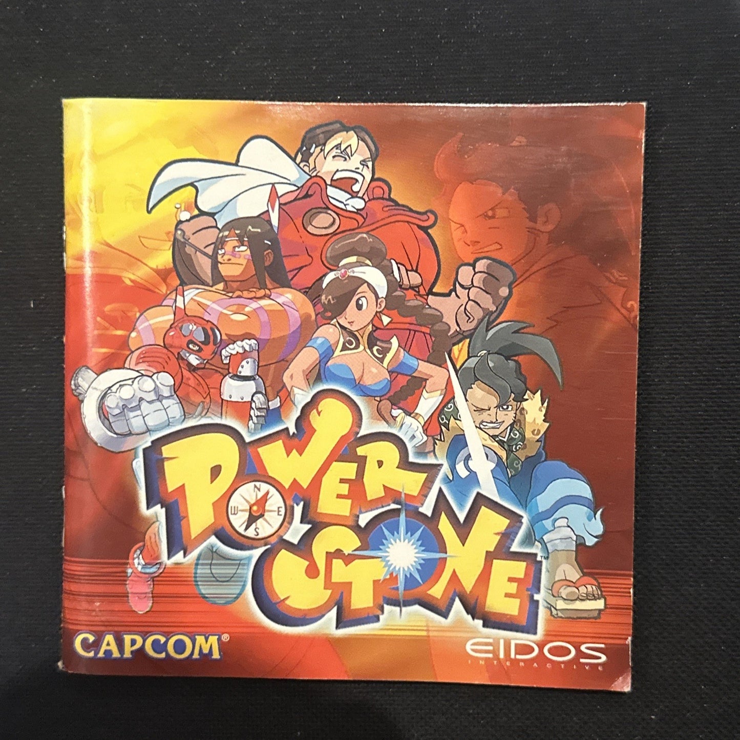 Power Stone • Sega Dreamcast Game + Manual (1999) PAL Complete • Capcom Fighting