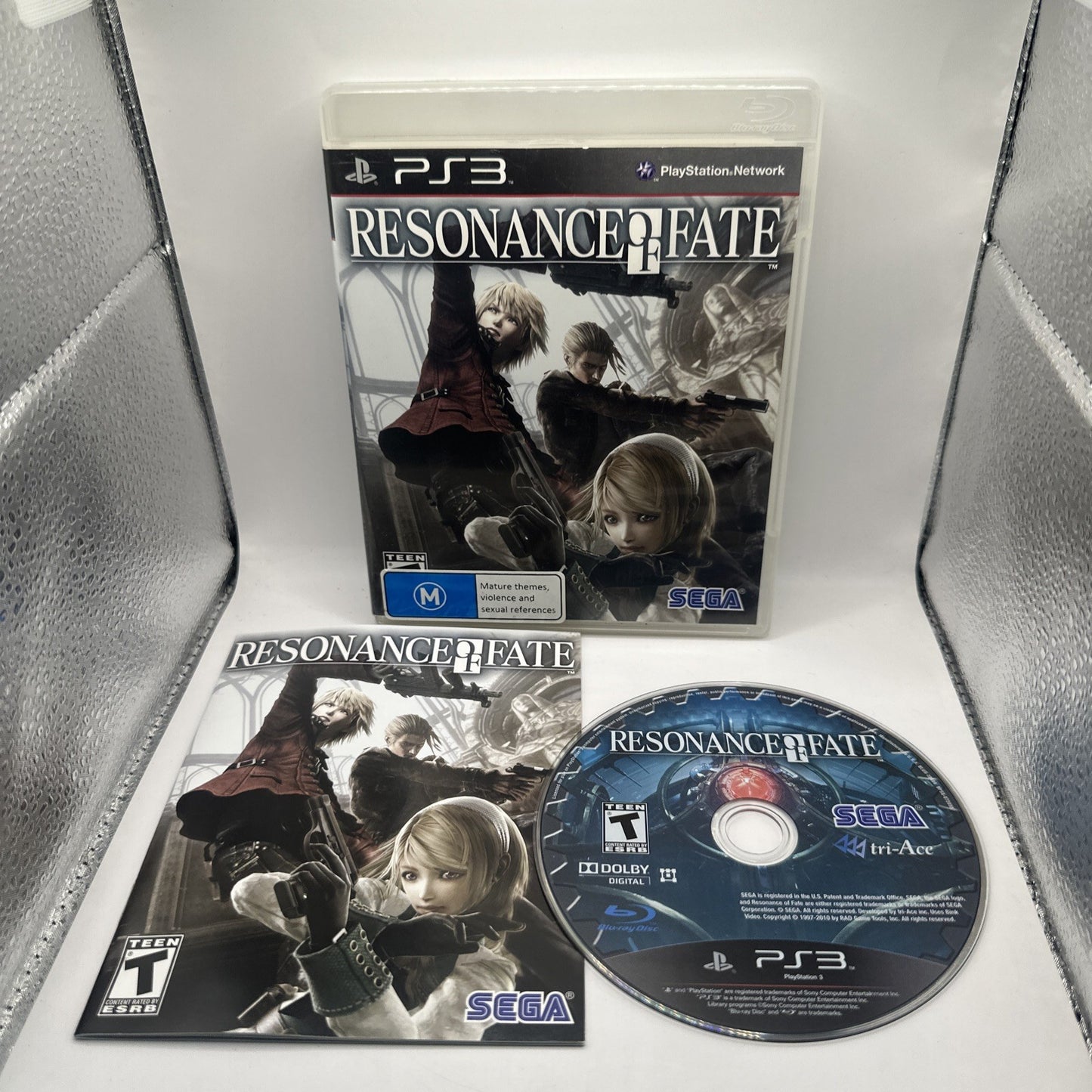 Resonance Of Fate • PlayStation 3 PS3 Game + Manual (2008) SEGA • Complete CIB