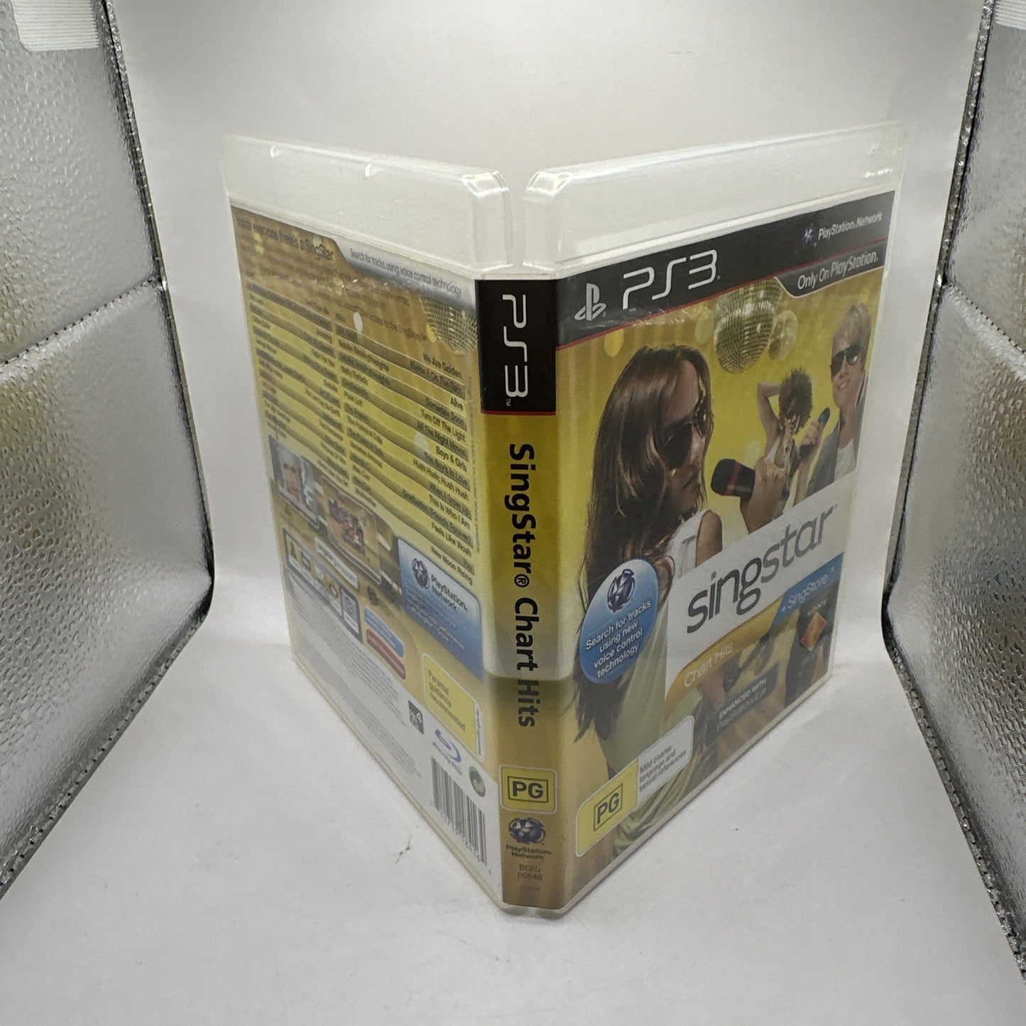 SingStar Chart Hits • PlayStation 3 PS3 Game + Manual (2010) Singing Karaoke CIB