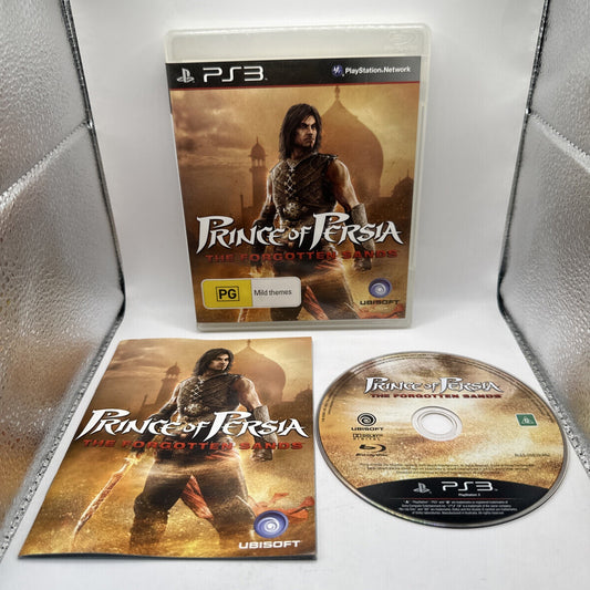 Prince of Persia: The Forgotten Sands • Playstation PS3 Game + Manual (2010) AUS