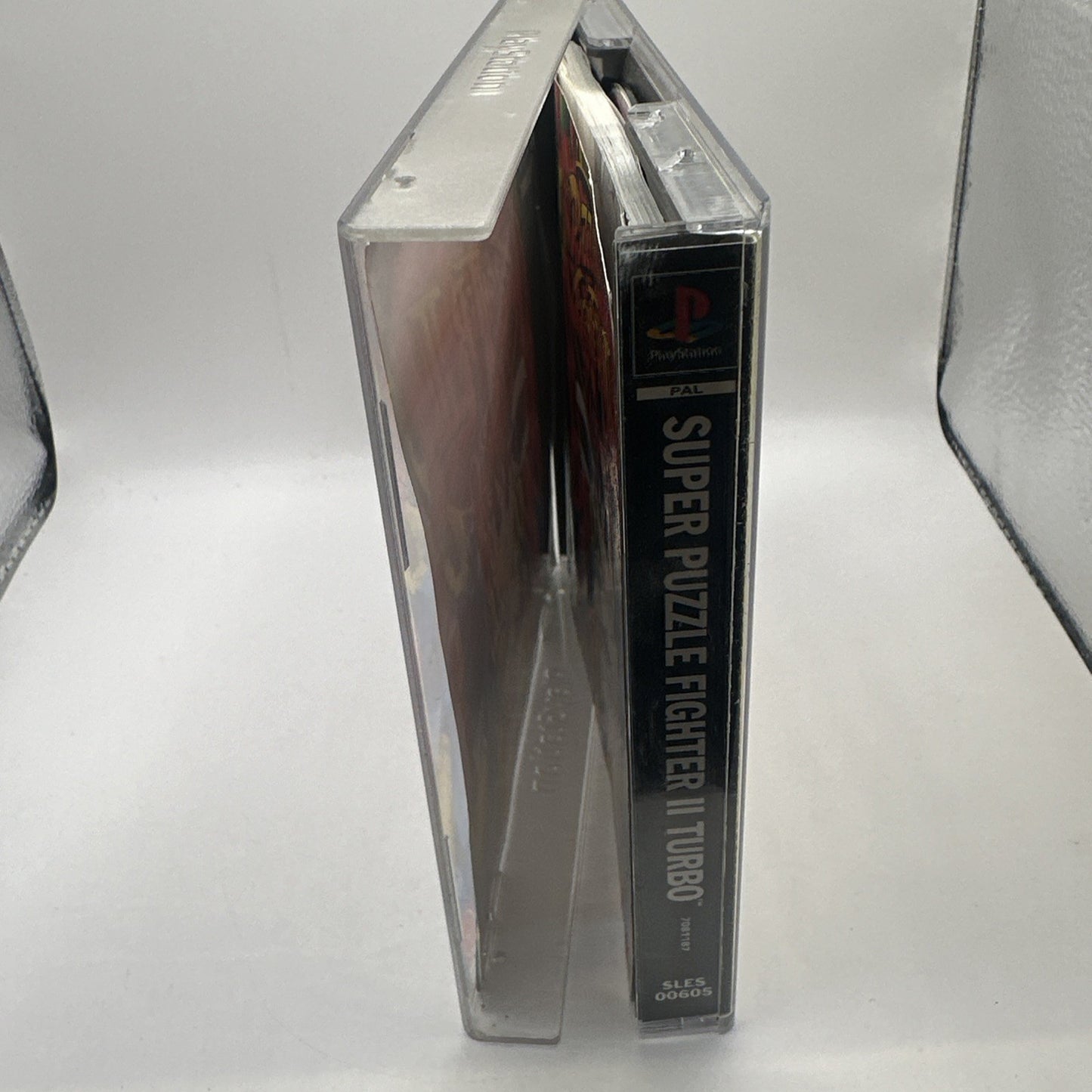 Super Puzzle Fighter II Turbo • PlayStation 1 PS1 + Manual (1996) PAL • Complete