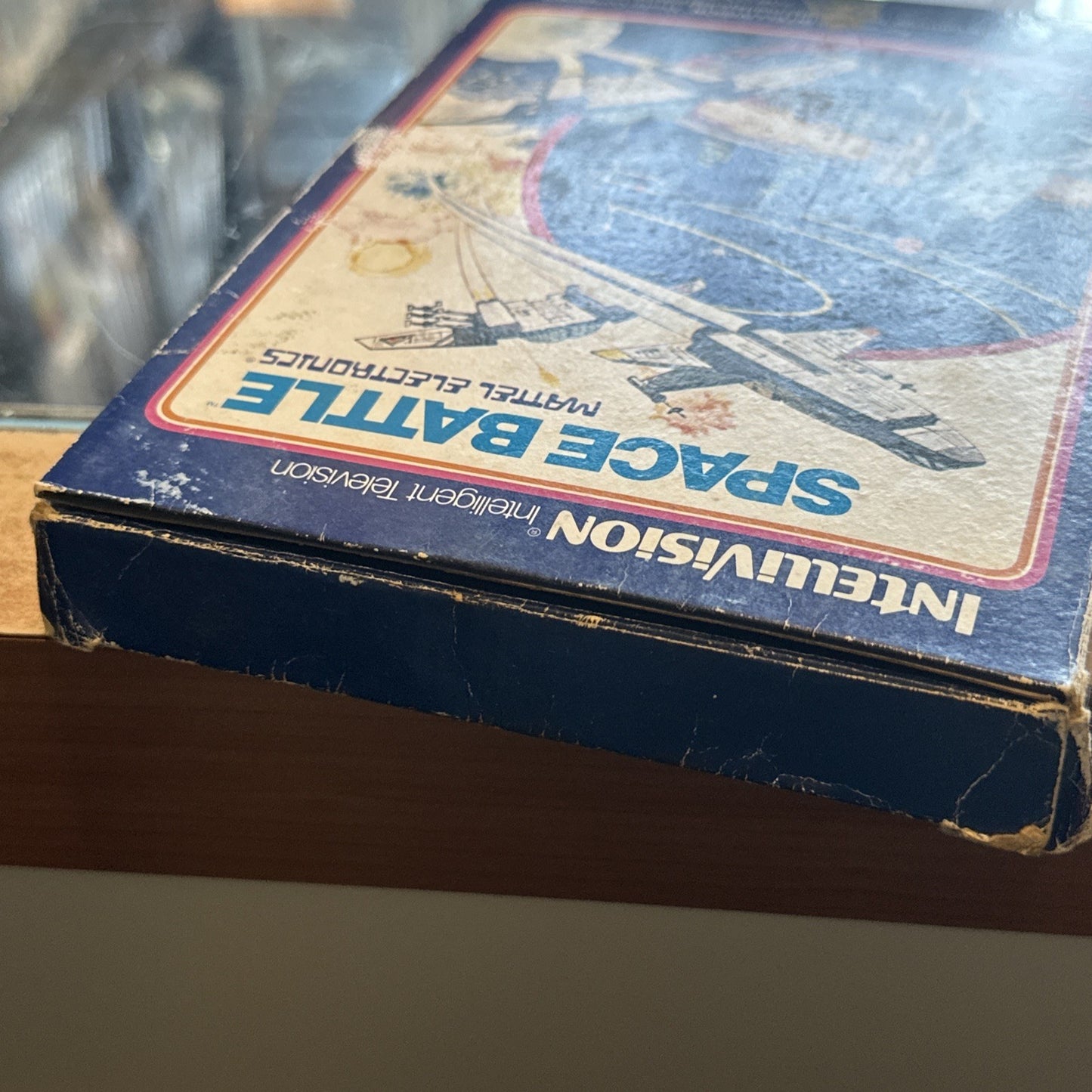 Space Battle • Intellivision Game + Manual & Overlays (1979) Boxed Complete CIB