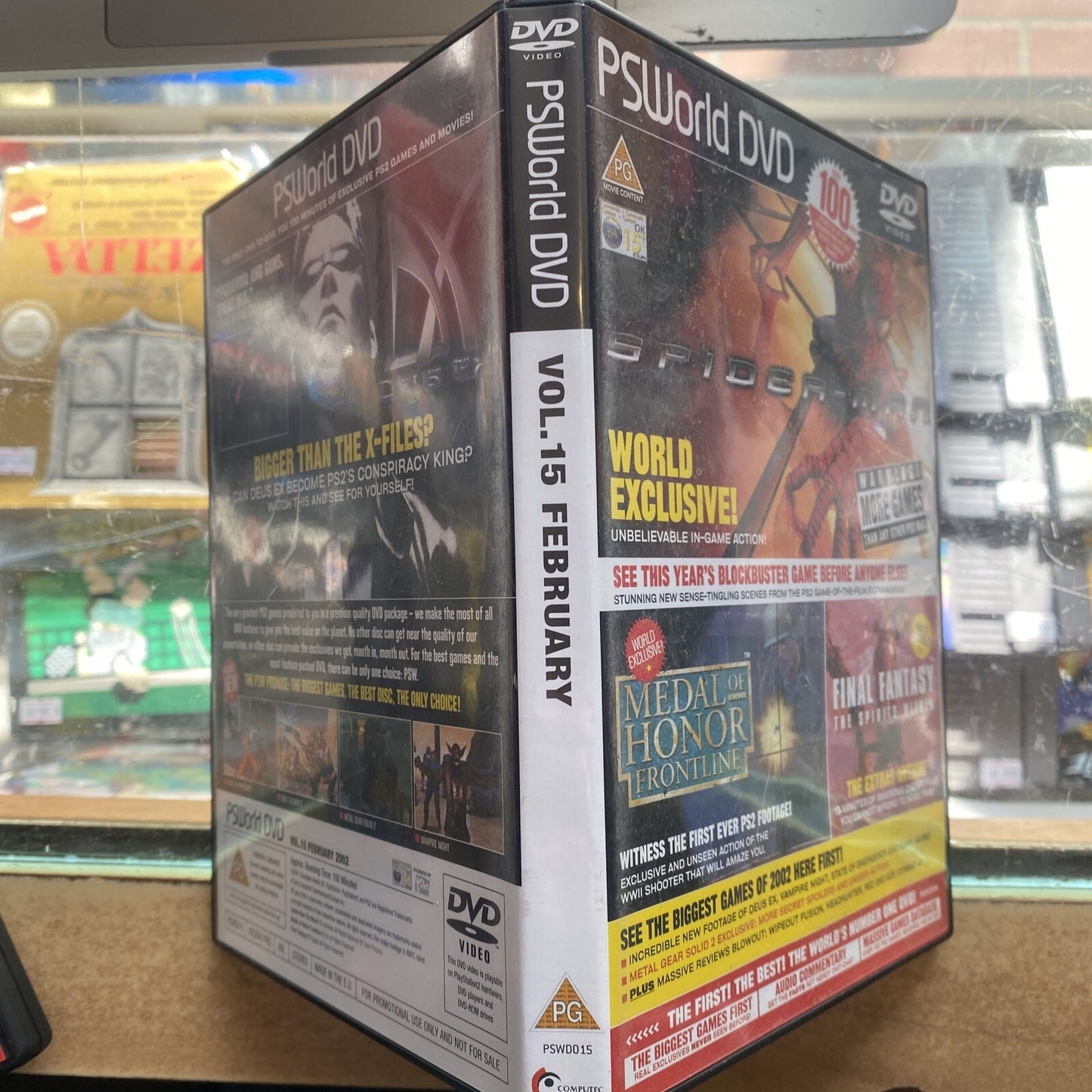 PSWorld DVD: Volume 15 February • Playstation 2 • Vol 15 • PS2 Game Demo