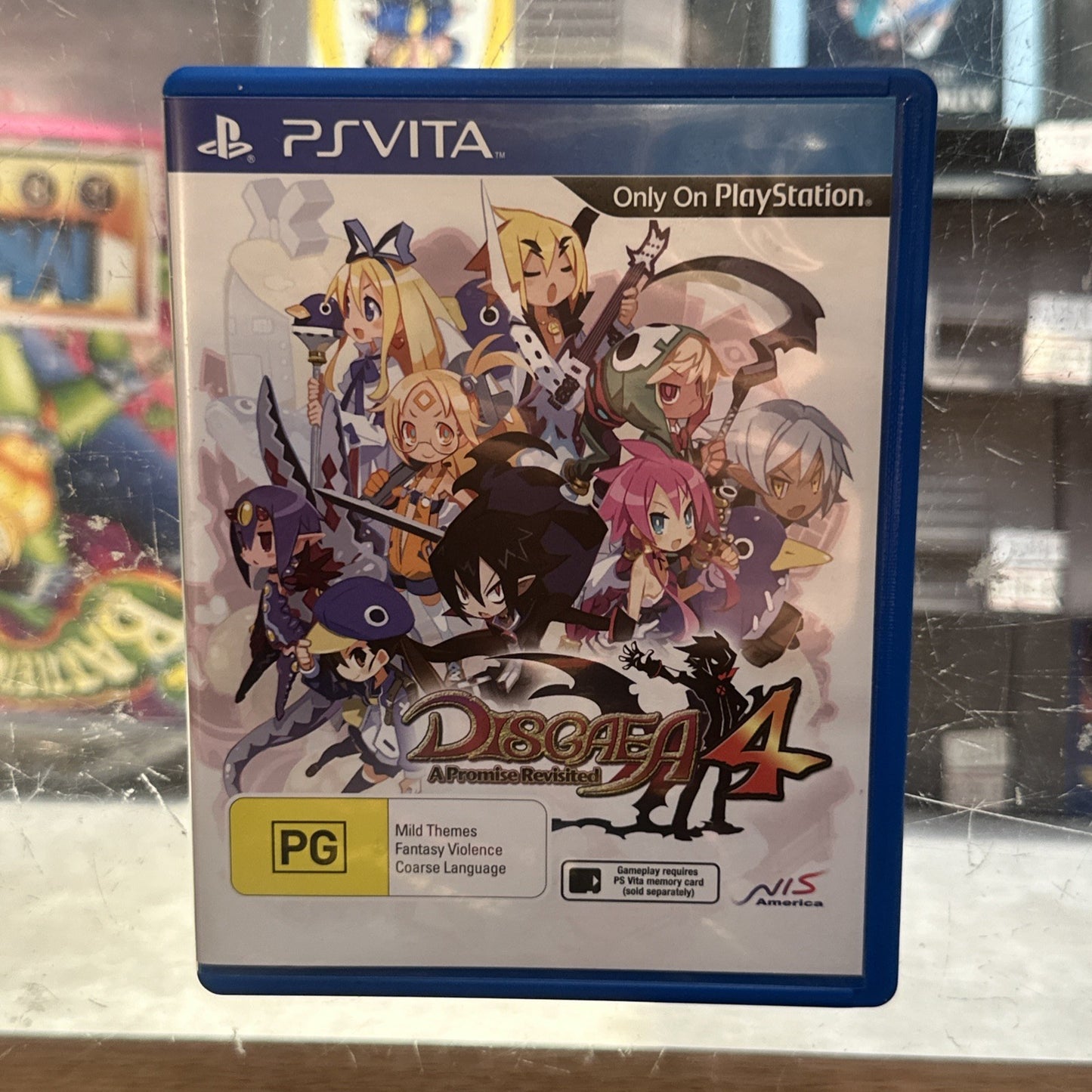 Disgaea 4: A Promise Revisted • Sony PS Vita PlayStation Vita Game (2014) AUS