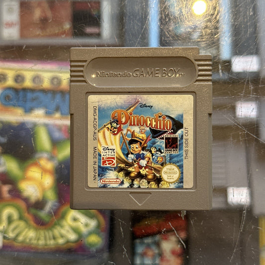 Pinocchio • Nintendo Gameboy Game (1996) Cartridge Only • AUS