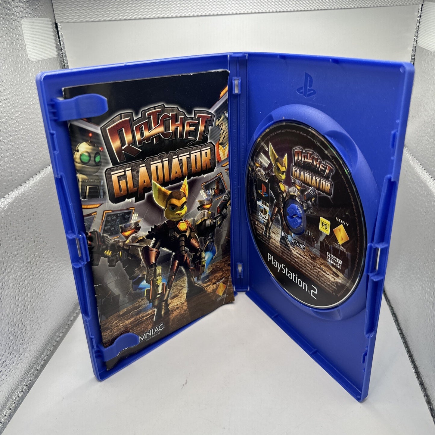Ratchet: Gladiator • PlayStation 2 PS2 Game + Manual (2005) PAL AUS Black Label