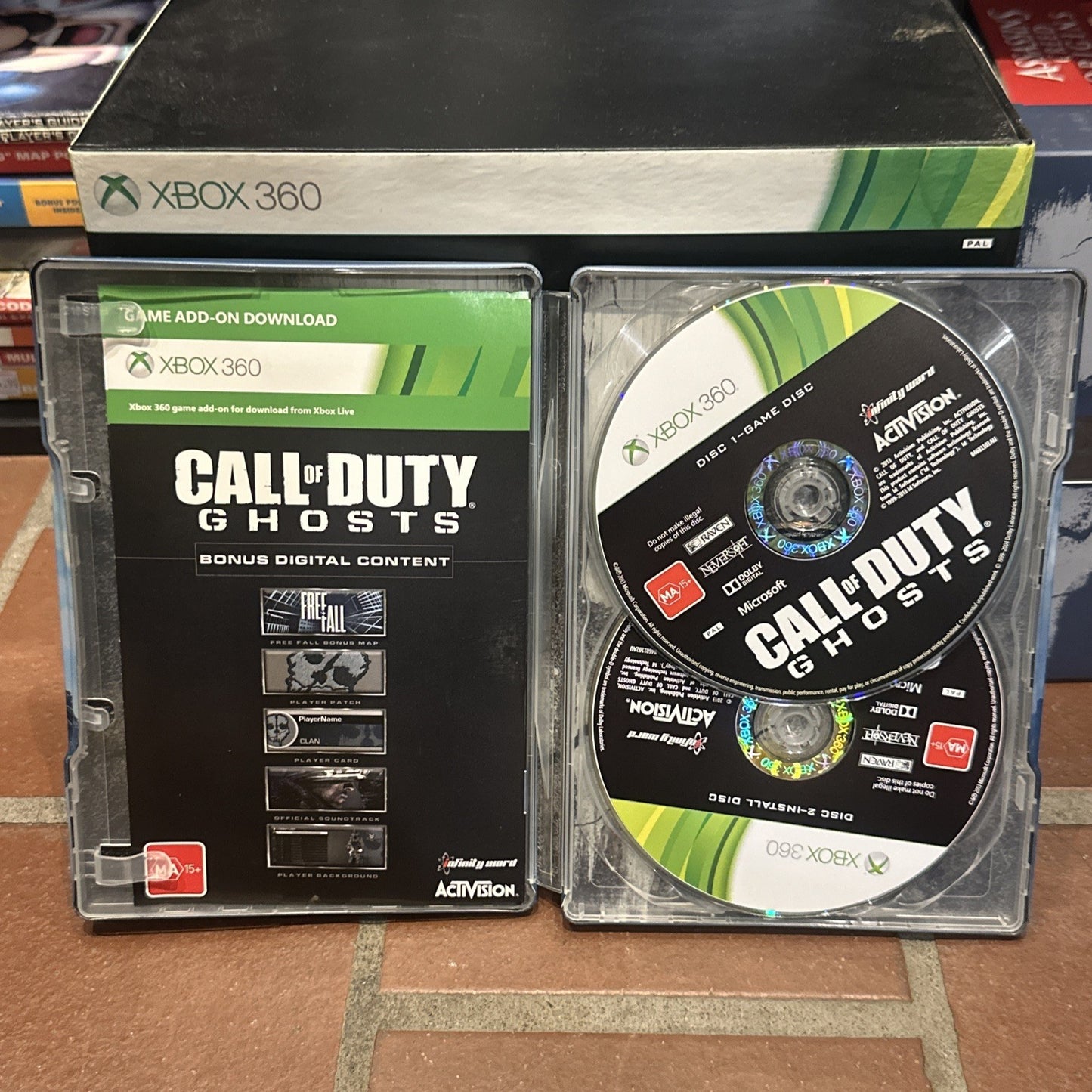 Call of Dutys Ghosts ‘Prestige Edition’ • Xbox 360 (2013) Complete With Camera