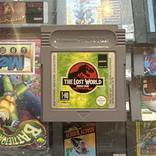 The Lost World: Jurassic Park • Nintendo Game Boy (1997) PAL Cart Only • Tested