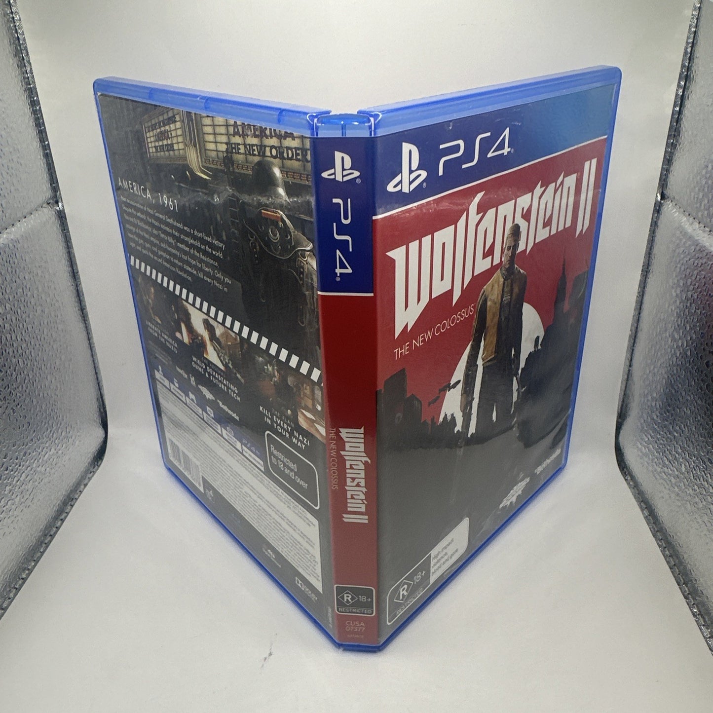 Wolfenstein II: The New Colossus • PlayStation 4 PS4 Game + Manual (2017) AUS