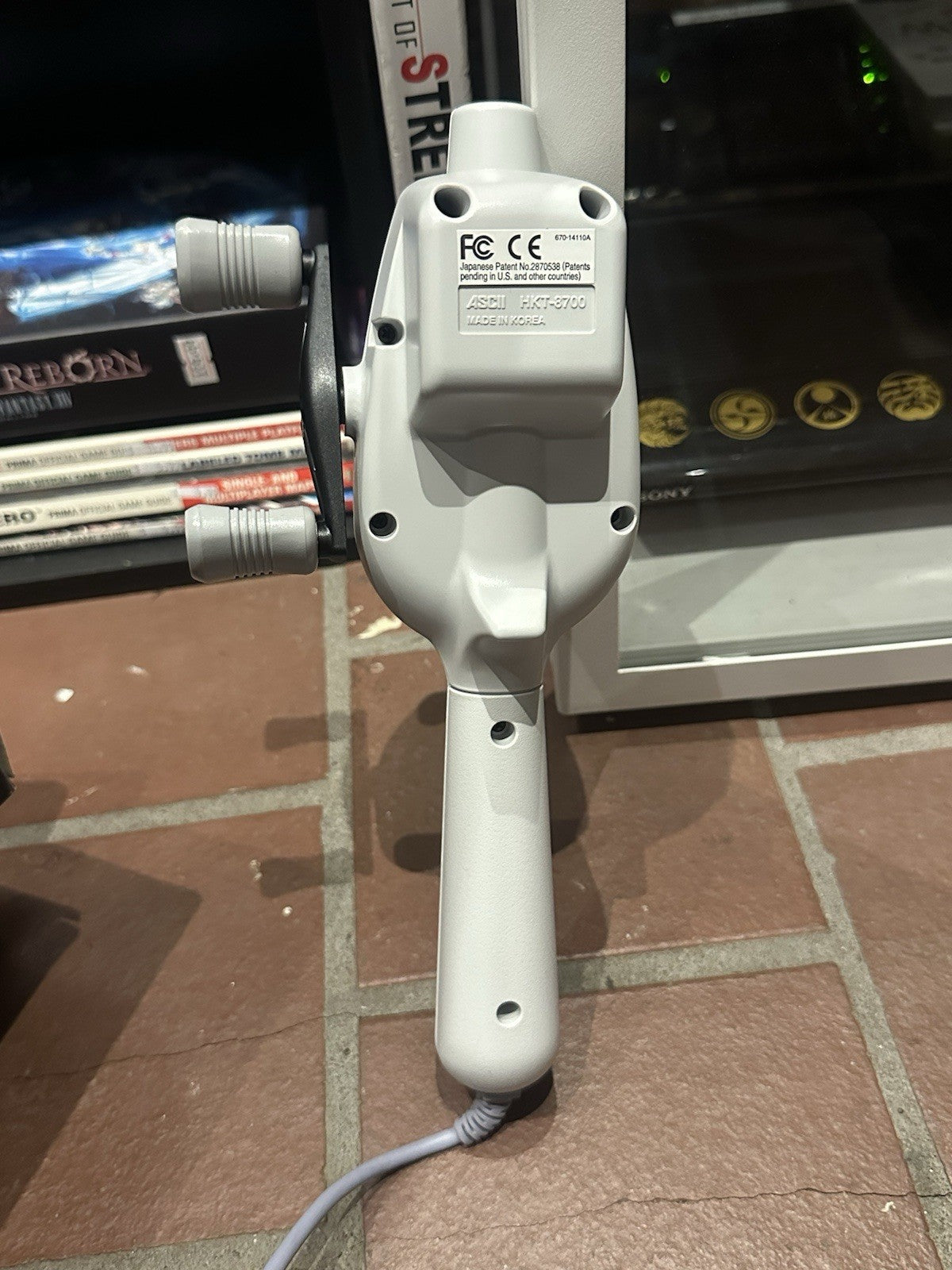 Sega Dreamcast Fishing Rod Controller + Box & Manual HKT-7800 USA Boxed Complete