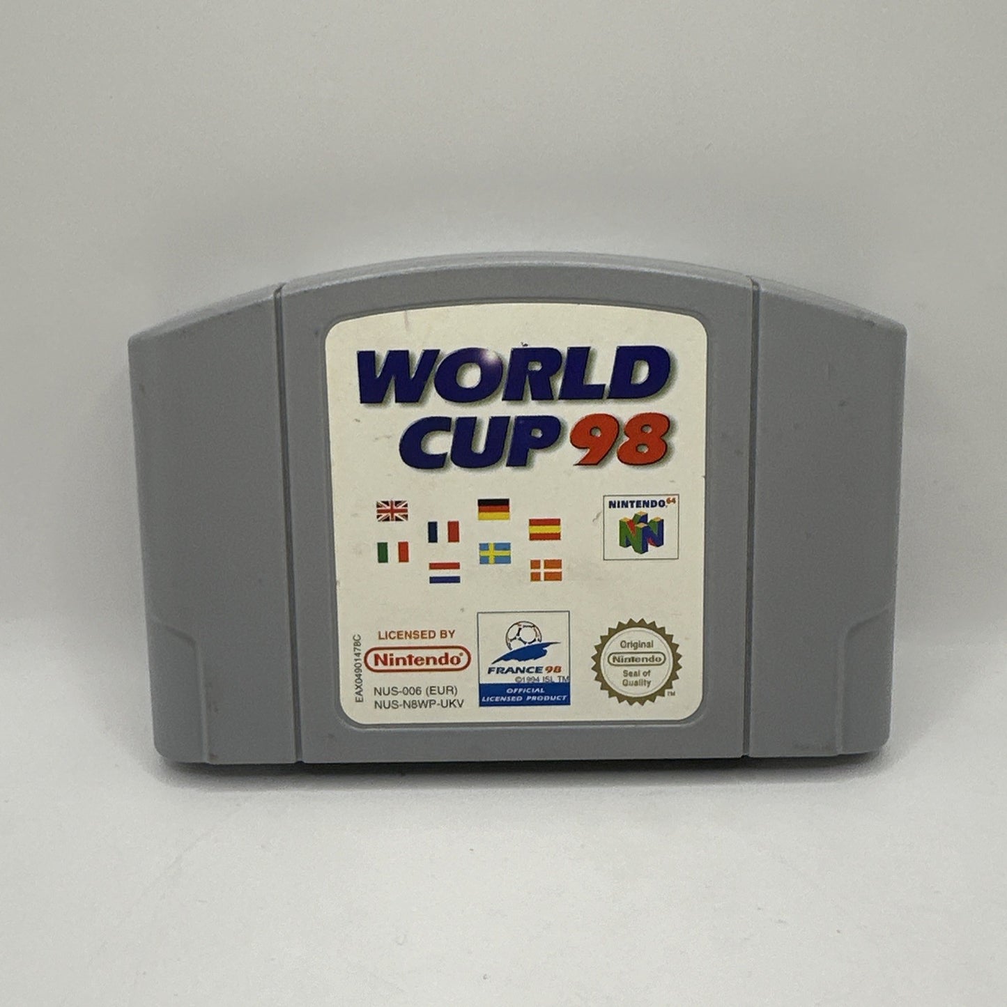 World Cup 98 • Nintendo 64 N64 Game + Box & Manual (1998) Boxed Complete • FIFA