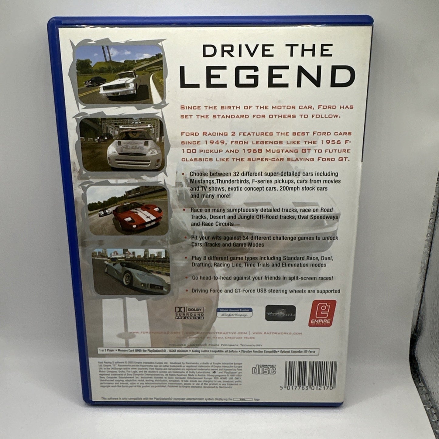 Ford Racing 2 • Playstation 2 PS2 Game + Manual (2003) PAL AUS • Complete CIB