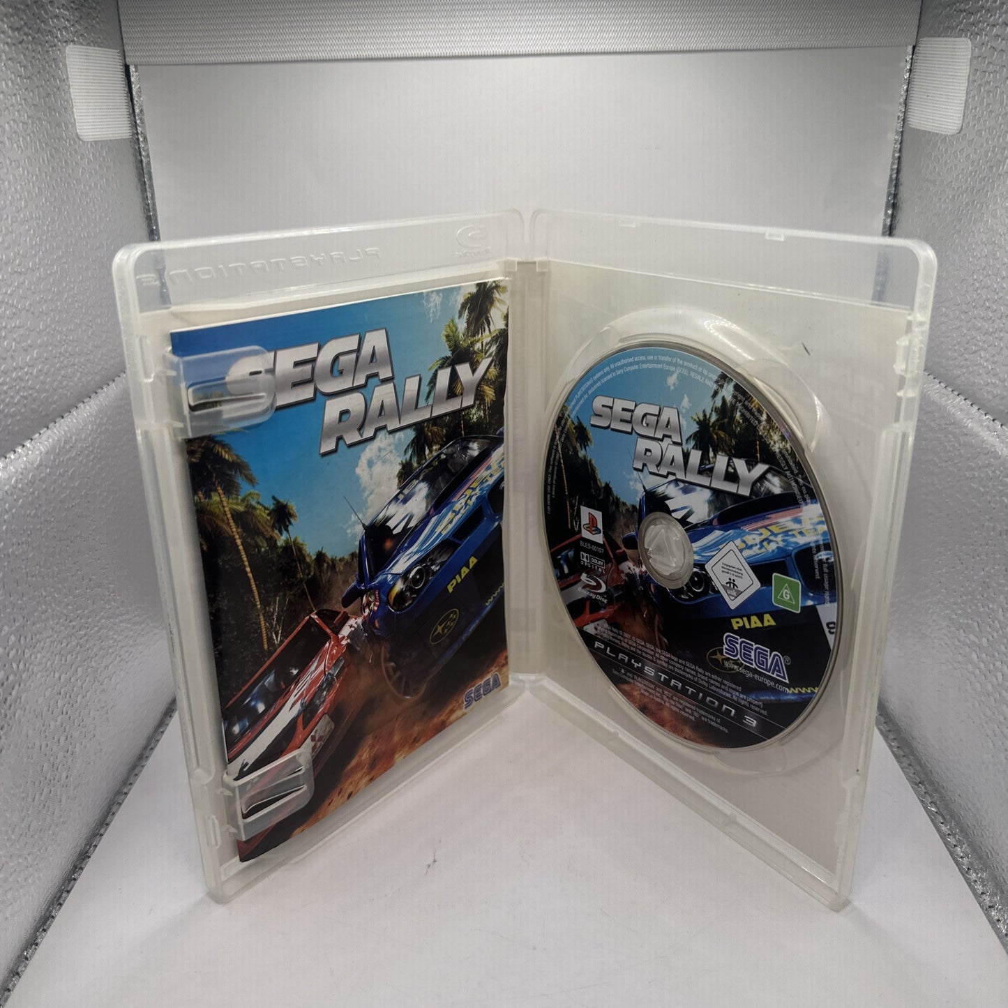 SEGA Rally • Playstation 3 PS3 Game + Manual (2007) Complete • Car Racing • AUS