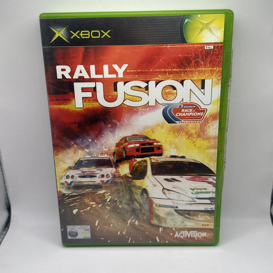 Rally Fusion: Race Of Champions • Xbox Original Game (2002) PAL • Car Racing