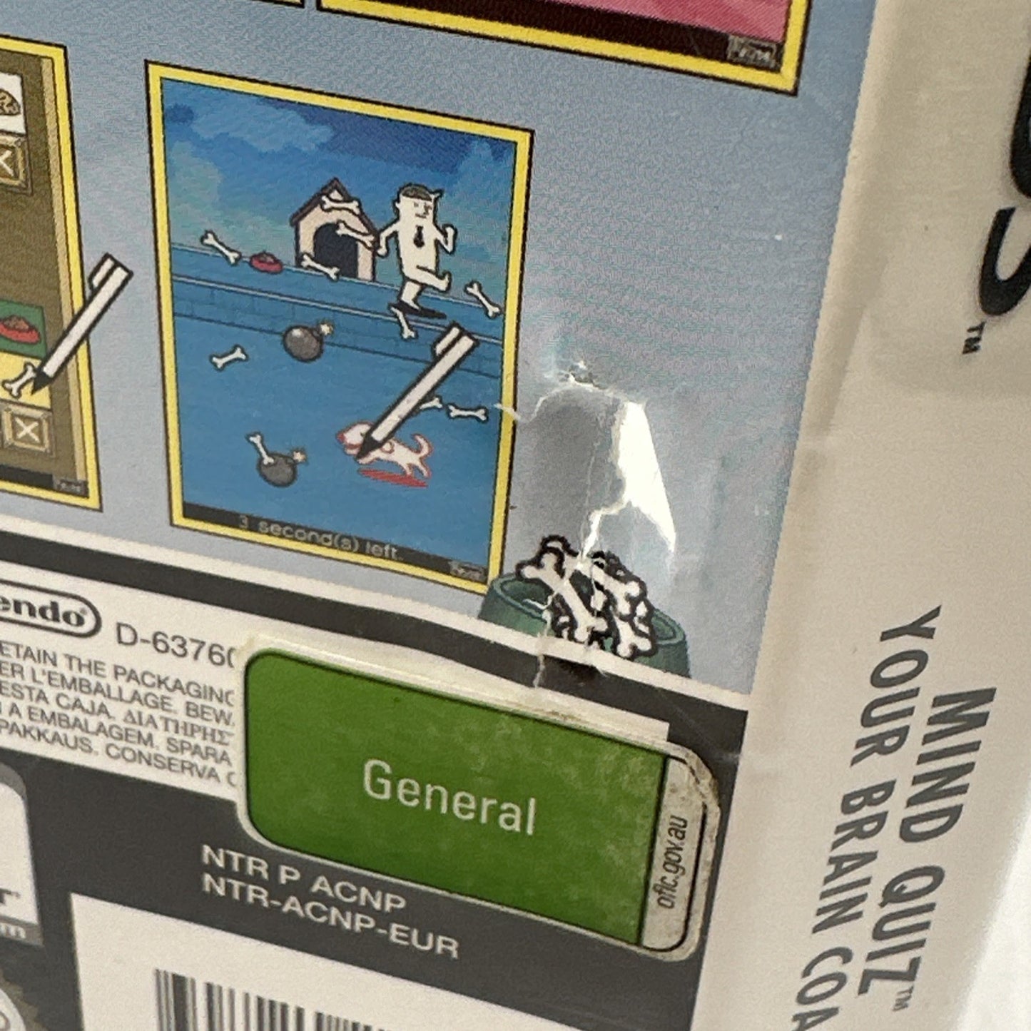 Mind Quiz: Your Brain Coach • Nintendo DS Game + Manual (2006) Complete CIB