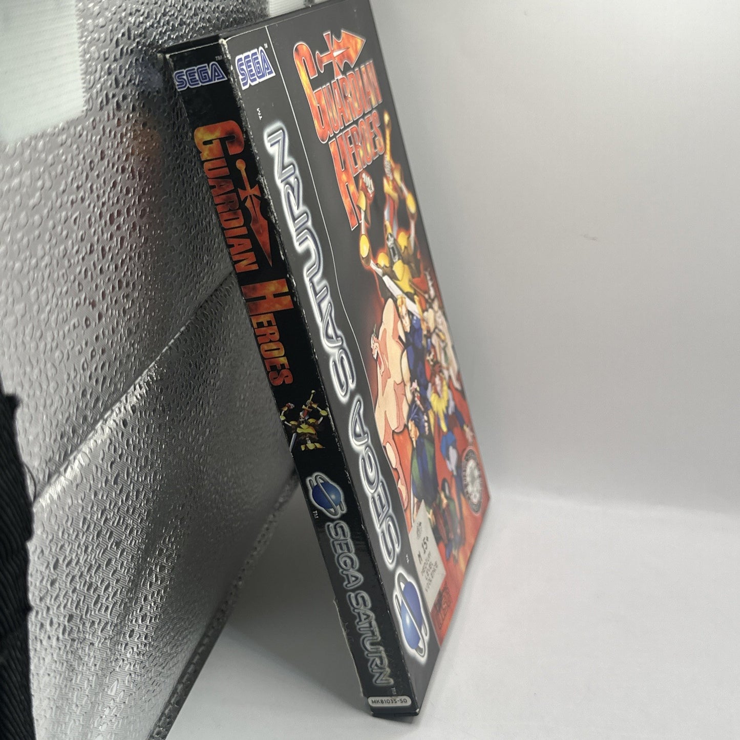 Guardian Heroes • Sega Saturn Game + Manual (1996) PAL • Complete CIB Beat Em Up