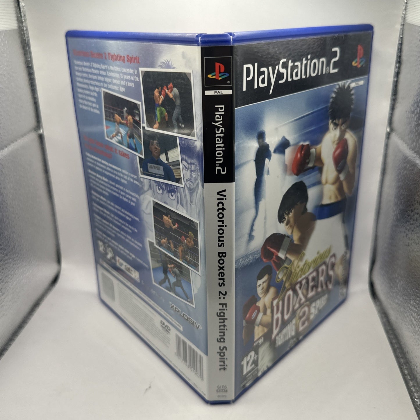 Victorious Boxers 2: Fighting Spirit • PlayStation 2 PS2 Game + Manual PAL 2005