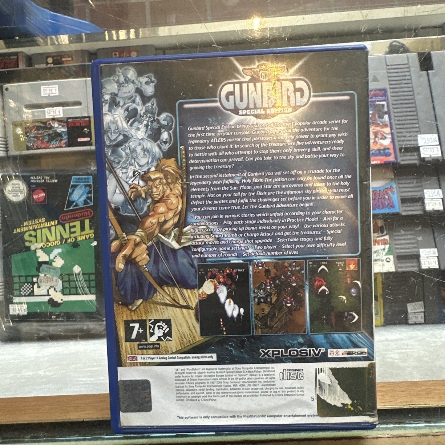 Gunbird: Special Edition • Sony PS2 Playstation 2 Game + Manual (2005) PAL