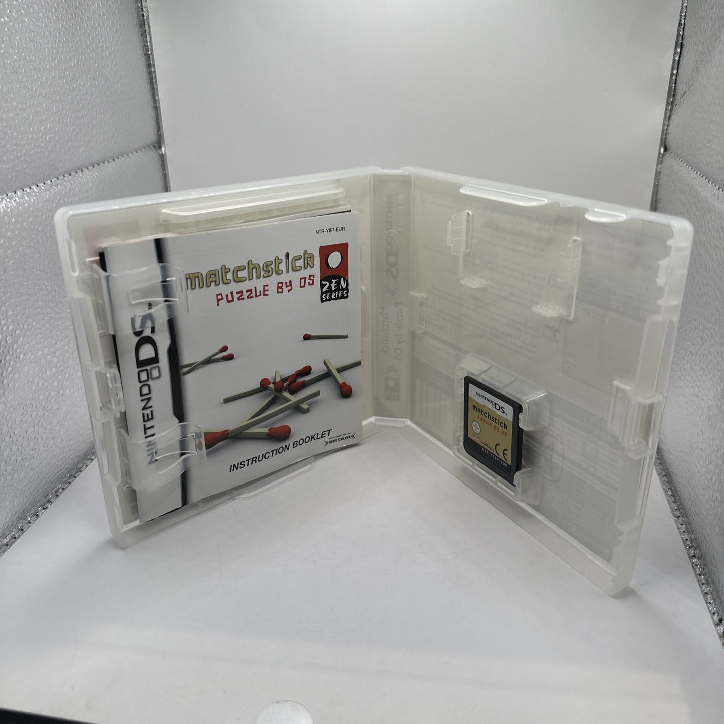 Matchstick Puzzle by DS • Nintendo DS Game + Manual (2008) Complete CIB