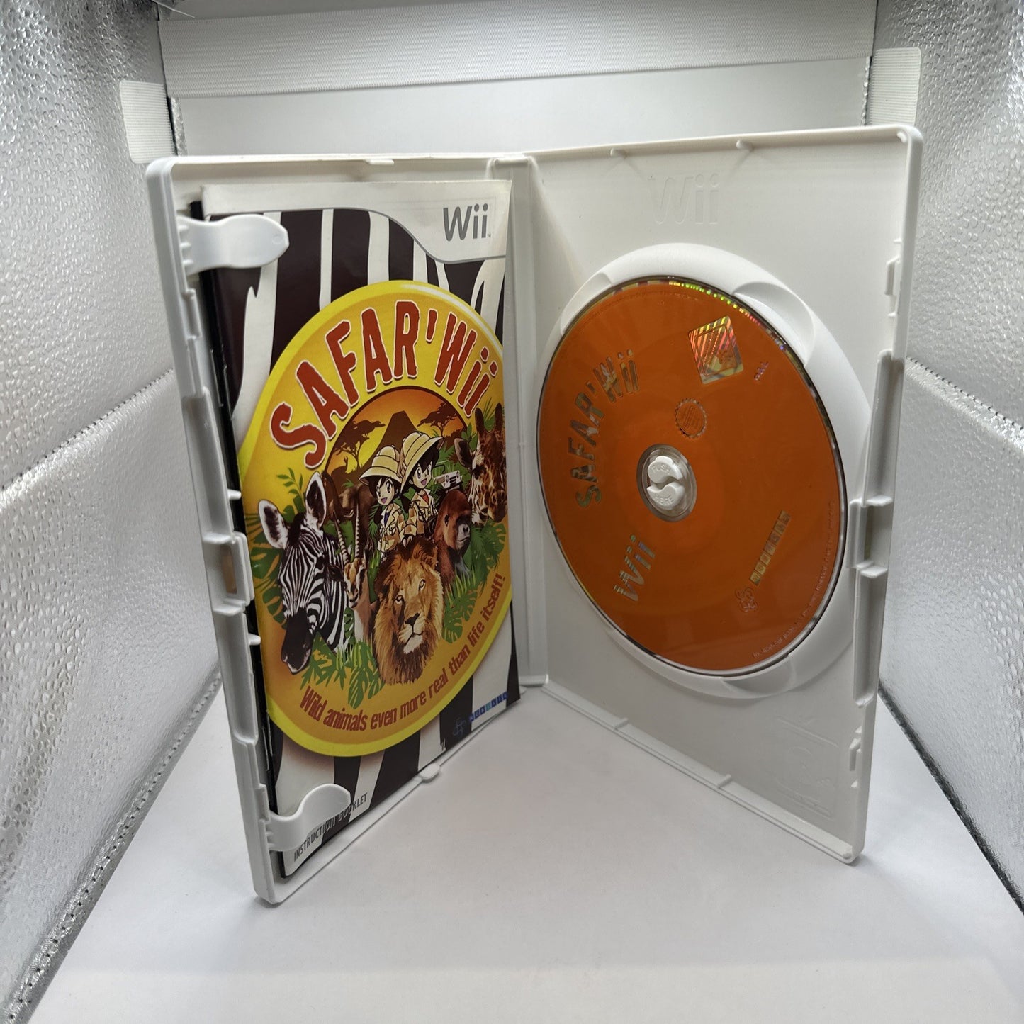 Safar'Wii • Nintendo Wii Game + Manual (2009) PAL • Complete CIB • Safari