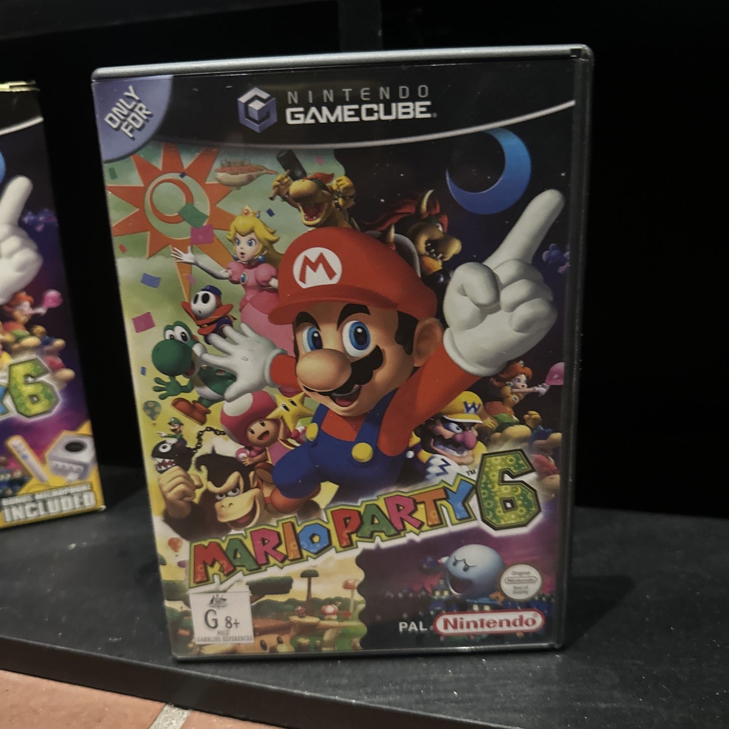 Mario Party 6 • Nintendo Gamecube In Box PAL Boxed Complete + Microphone PAL AUS
