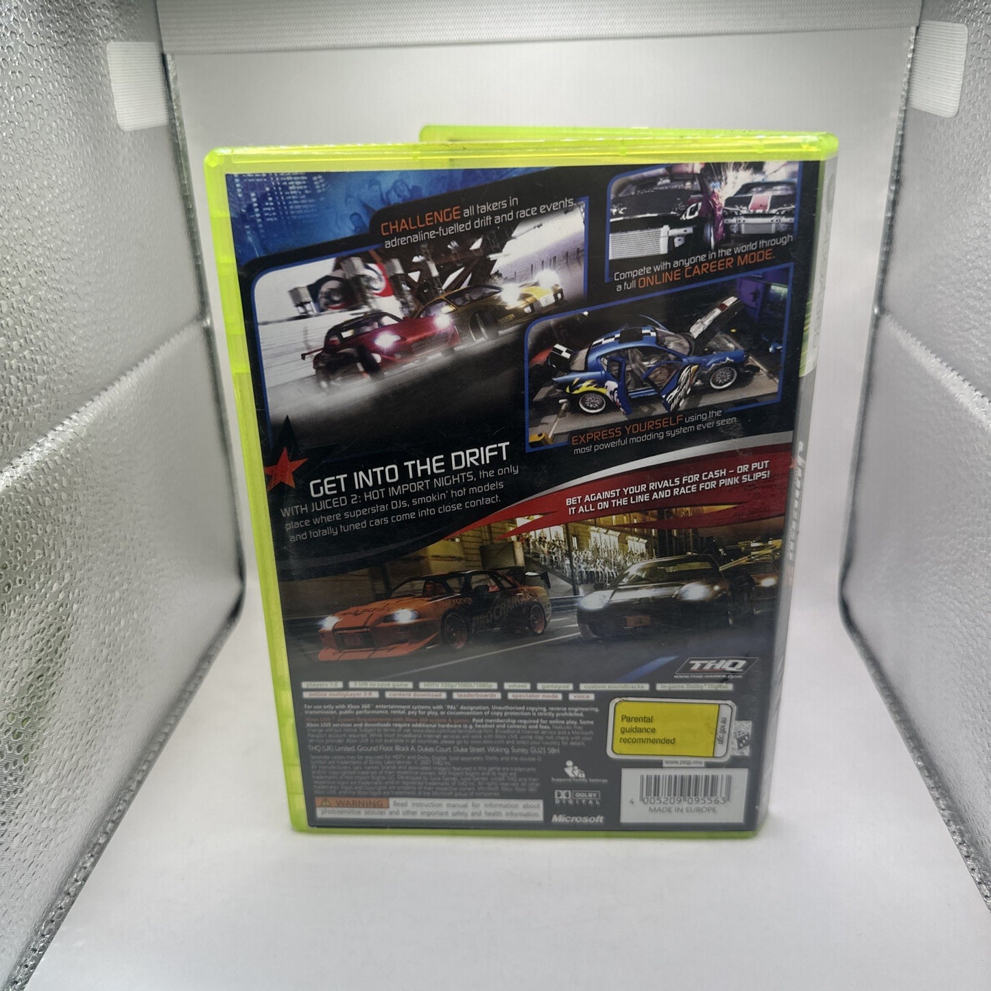 Juiced 2: Hot Import Nights • Xbox 360 Game + Manual (2007) PAL • Car Racing THQ