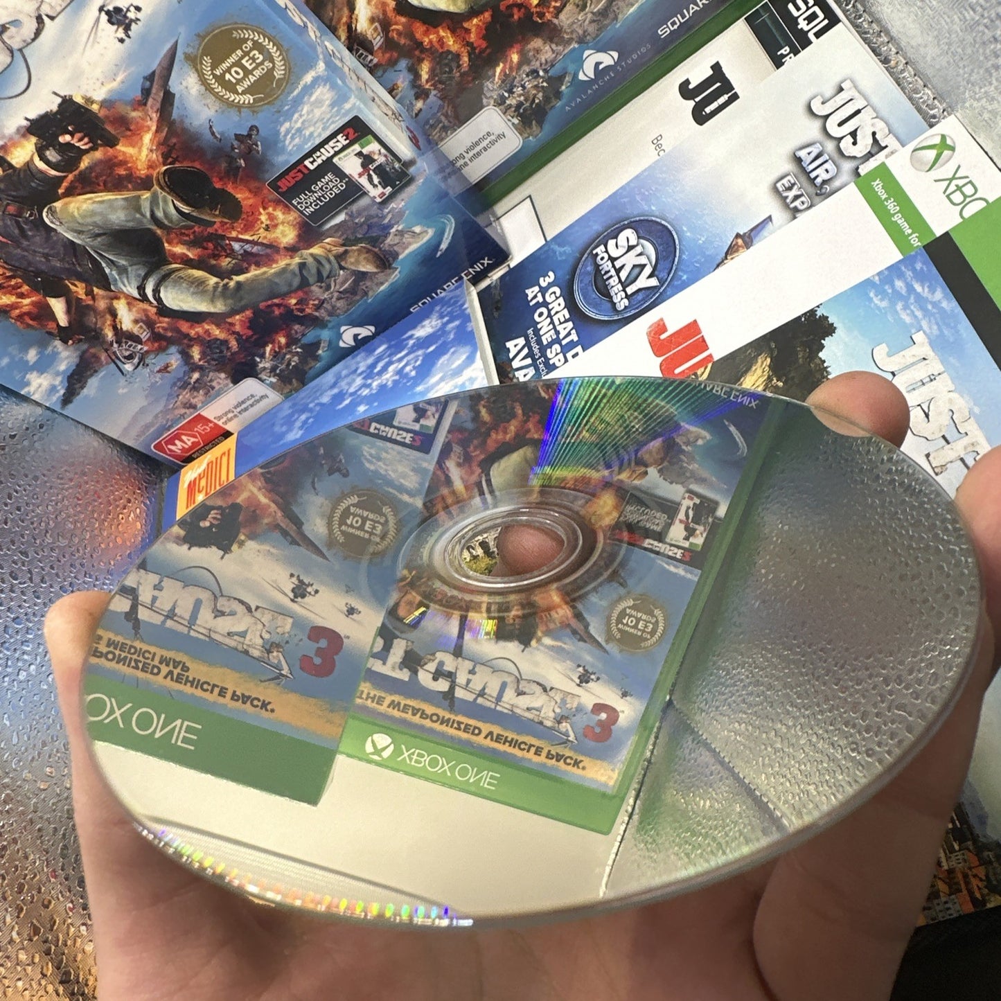 Just Cause 3 Collector’s Edition • Xbox One Game + Map & Outer Box (2015) AUS