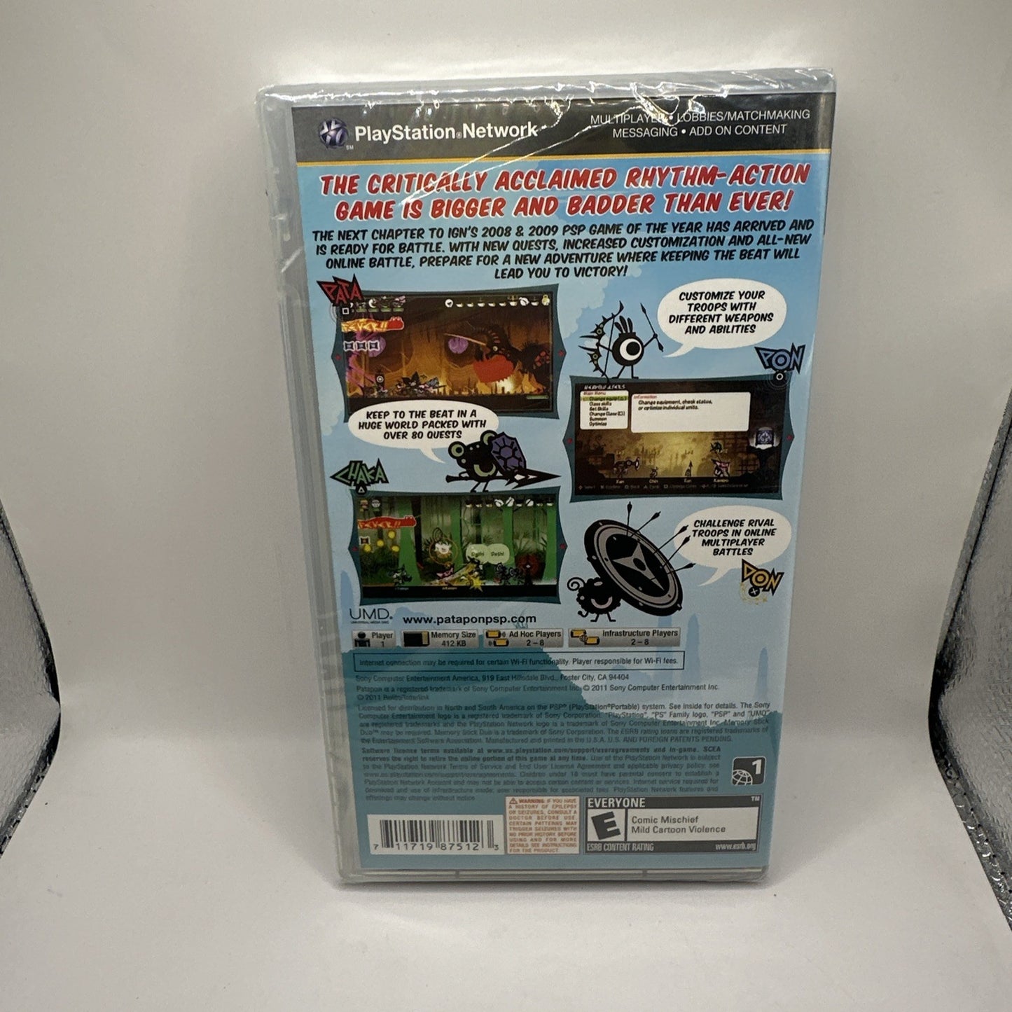 Patapon 3 • PlayStation Portable PSP Game (2011) *BRAND NEW/SEALED!!*