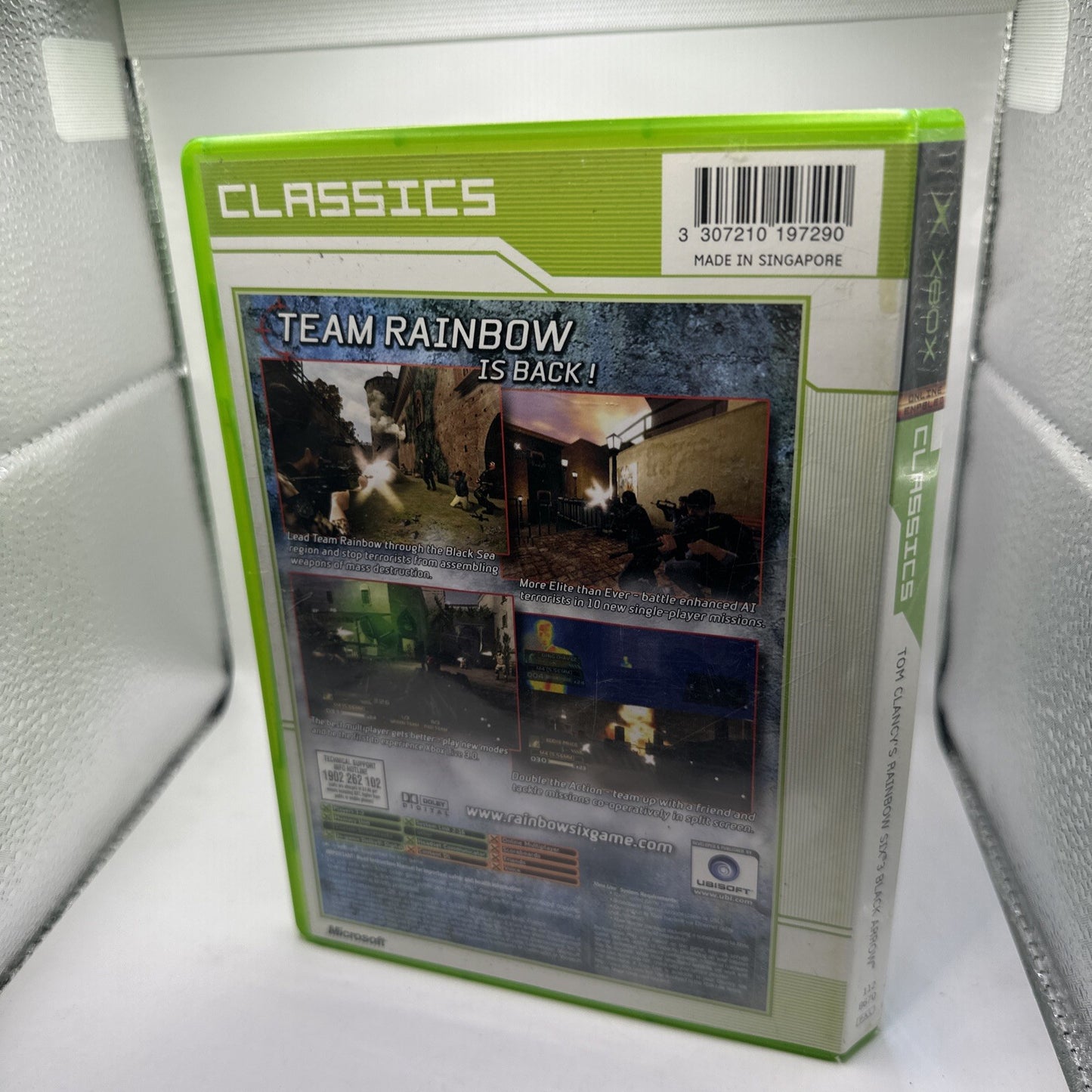 Tom Clancy's Rainbow Six 3 Black Arrow • Xbox Original (2003) PAL AUS • Ubisoft
