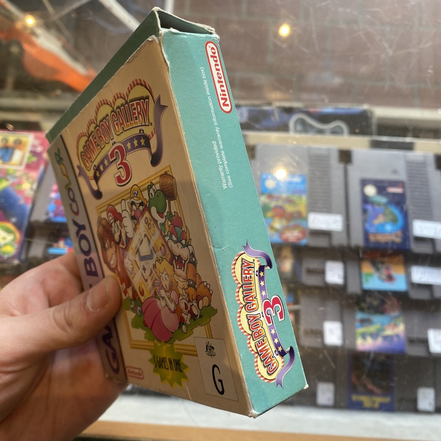 Game Boy Gallery 3 Gameboy Color Game • COMPLETE • (1998) PAL Boxed Game & Watch