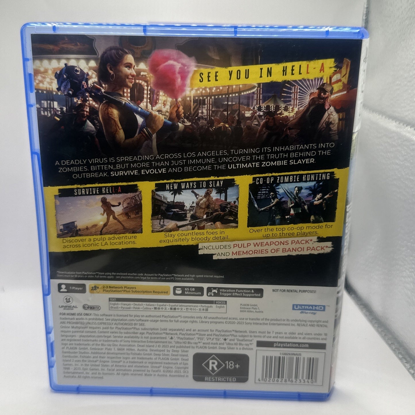 Dead Island 2: Pulp Edition • Sony Playstation 5 PS5 Game (2023) AUS • Complete