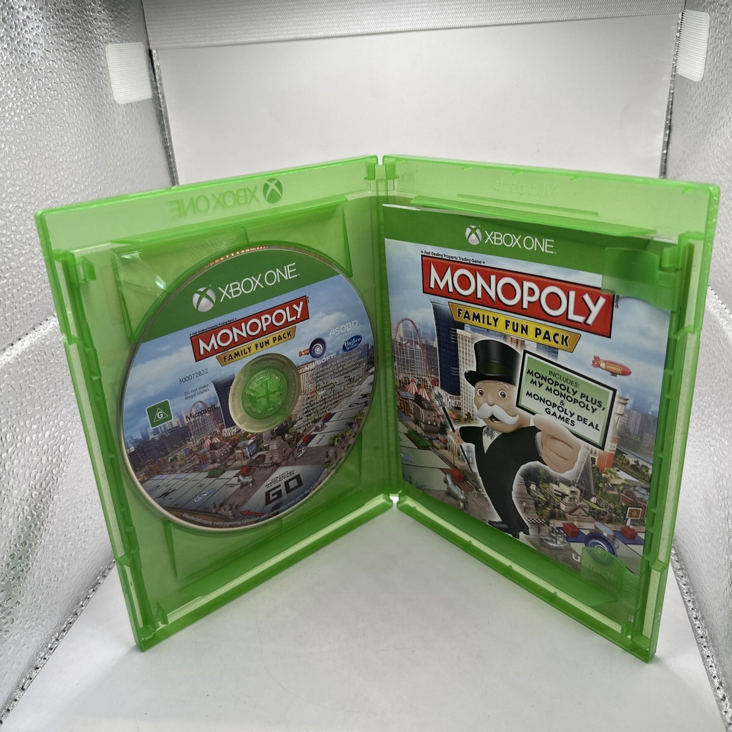 Monopoly Family Fun Pack • Xbox One Game + Manual (2014) PAL AUS • Complete CIB