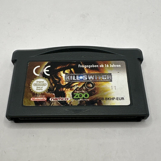 Kill Switch • Nintendo Game Boy Advance GBA • Namco • Gameboy Cart Only EU EUR