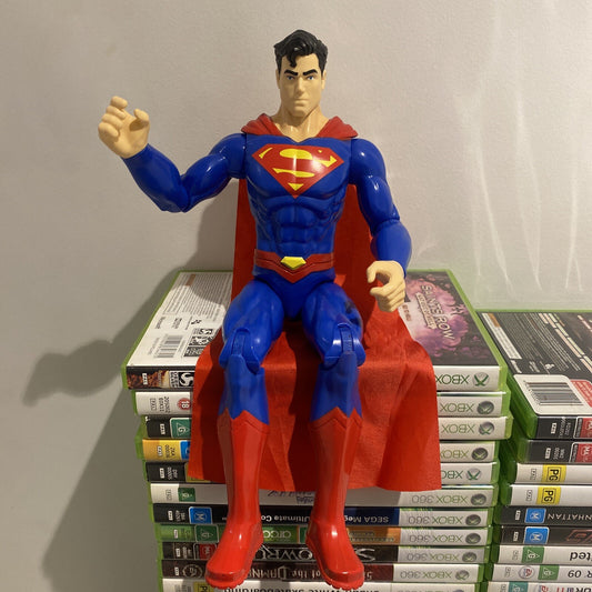 SUPERMAN Action Figure Toy 12” 68700 (S20) DC COMIC Fully Articulated! 2015